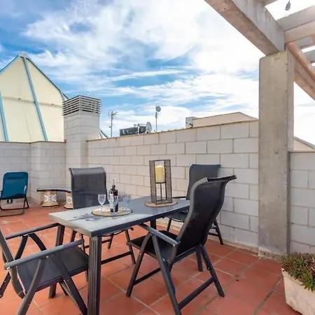 166- Empurialola-penthouse En Con Piscina Y Vistas Al Puerto Canigo- *